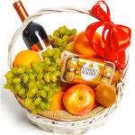 Fruit Basket in Japan | Sparkling Juice & Fruits Gift