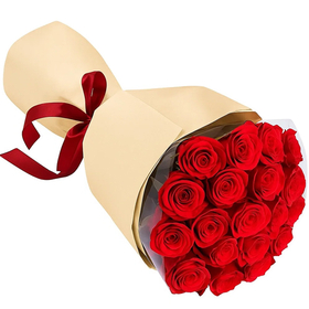 12 Red Roses Bouquet | Send Flowers Japan Online