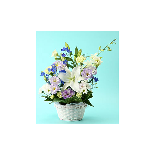 Funeral Flower Japan – Lilies Basket